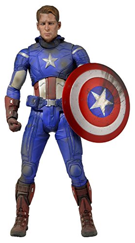 Marvel - Avengers - 1/4 Scale Battle Damaged Captain America Figure - Neca von NECA