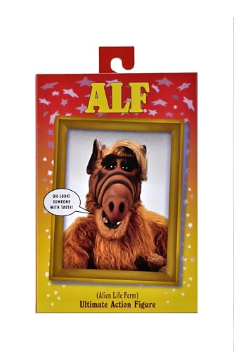 NECA Alf 7" Scale Actionfigur Ultimate Alf aus Kunststoff, Geschenkverpackung. von NECA