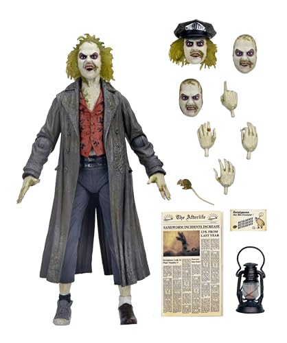 NECA Beetlejuice Collectible Ultimate 17.8 cm Scale Action Figure Beetlejuice Tour Guide The Bio Exorcist NECA Beetlejuice Collectible Ultimate 17.8 cm Scale Action Figure Beetlejuice Tour Guide The Bio Exorcist von NECA