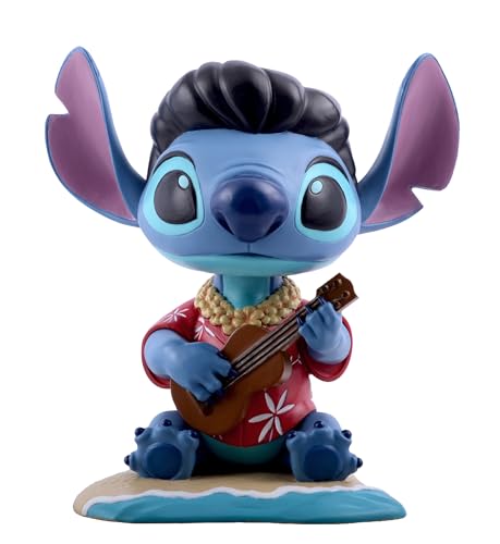 NECA Disney Lilo & Stitch Blue Hawaiian Elvis Stitch Head Knocker von NECA