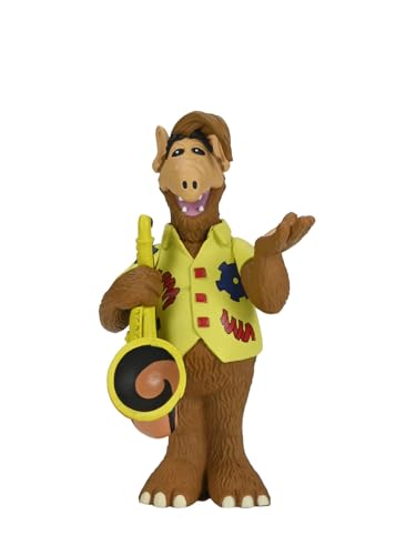 NECA Elf Figur Toony Classic Alf mit Saxophon 15 cm von NECA