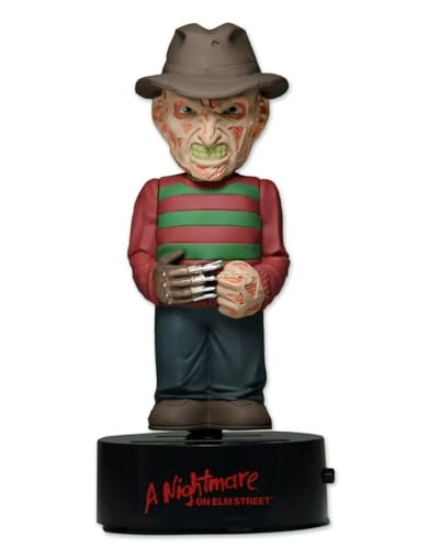 NECA NECA39758 - Nightmare On The Elm Street - Freddy Krueger Body Knocker Solar Powered Bobble, 15 cm von NECA