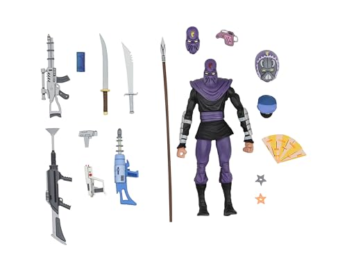Teenage Mutant Ninja Turtles - 7â€ Scale Action Figure â€“ Cartoon Foot Soldier Deluxe Figure von NECA