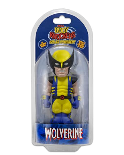 NECA NECA61395 - Marvel - Wolverine Solar Powered Body Knocker Bobble Head Wackelkopf 15 cm von NECA