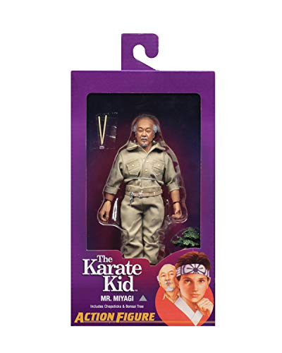 NECA The Karate Kid Mr. Miyagi, Mehrfarbig, NEC0NC19103 von NECA