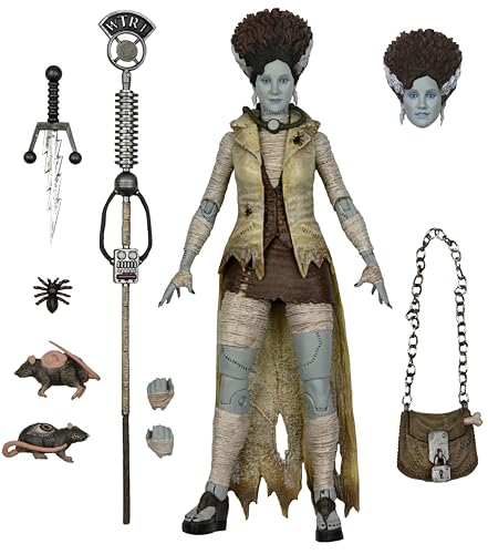 NECA – Universal Monster vs TMNT April as The Bride of Frankenstein Ultimate 7 Actionfigur von NECA