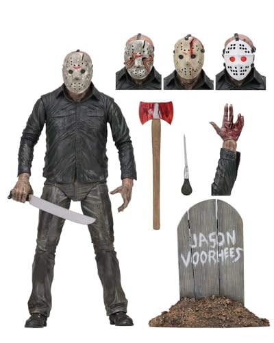 NECA c/Zubehör Freitag 13 Figur Jason, Mehrfarbig (B07H8JJBJH) von NECA