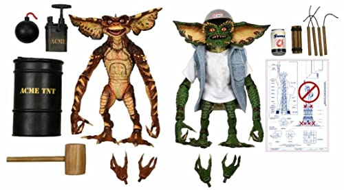 NECA Gremlins – Ultimate Demolition Gremlins – 2 Figuren Artikulées 15 cm von NECA