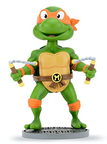 Teenage Mutant Ninja Turtles 6.5" Head Knocker: Michelangelo von NECA