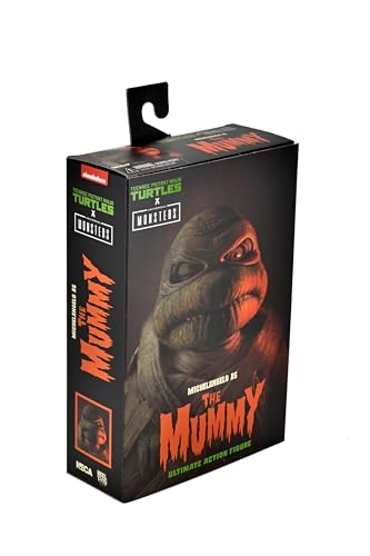 NECA Teenage Mutant Ninja Turtles Michelangelo The Mummy Universal Monsters. Material: Kunststoff, H858485, Mehrfarbig von NECA