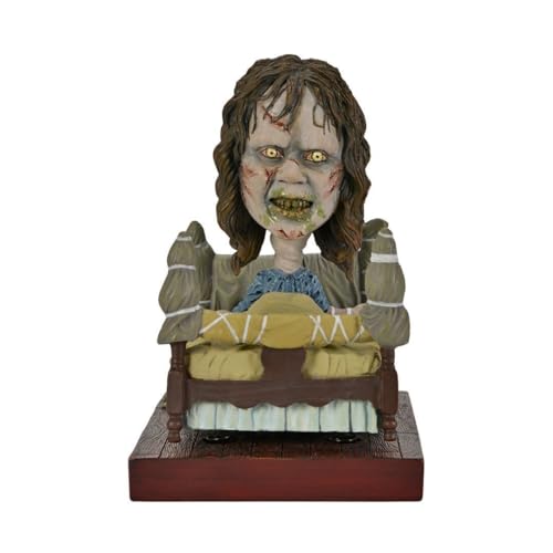 The Exorcist Extreme Head Knockers - Regan im Bett von NECA