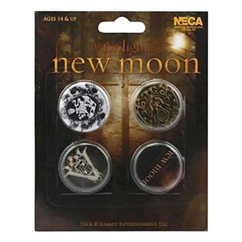 Twilight - New Moon - Crest Badge Pack von NECA