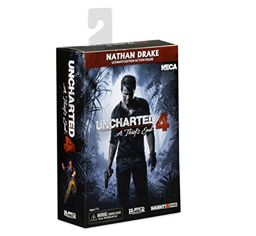 Uncharted 44946 Ultimate Nathan Drake Figur, 17,8 cm von NECA