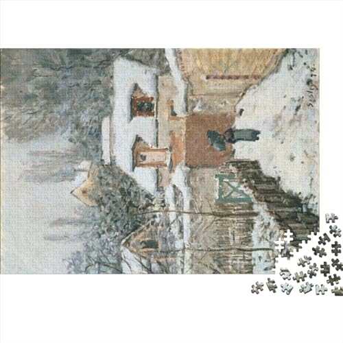 Alfred Sisley Puzzles, Museum Puzzle 300 Pieces, Gemälde Jigsaw Puzzle for Adults, Kunst Puzzle, Jigsaw Puzzle Board Puzzles, Impossible Puzzle von NEDLON