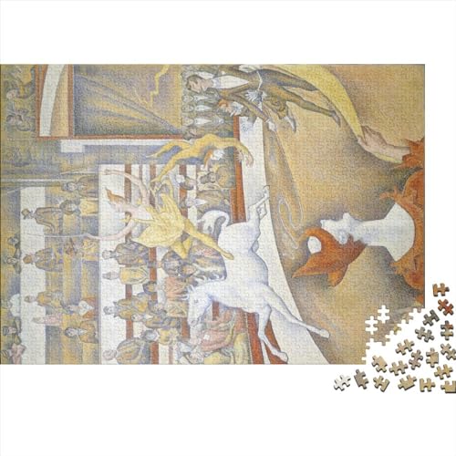 Georges Seurat The Circus 300 Teile Kunst Puzzle Spiele, Museum Puzzle, Geburtstagsgeschenke, Für Weihnachten Und Valentinstag, Familienlernspiel von NEDLON