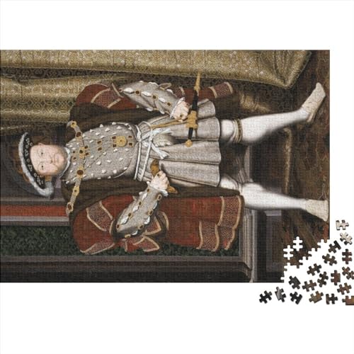 Hans Holbein The Younger Holz Puzzle 1000 Teile Puzzles Für Erwachsene Lernspiel Herausforderungsspielzeug,Übung Für Den Geist,1000-teilige Puzzlespiel 1000pcs von NEDLON