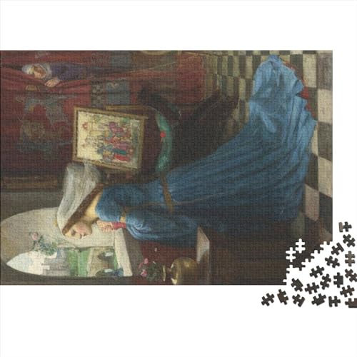 John William Waterhouse Puzzle, Weltberühmte Gemälde Holzpuzzle, Gemälde Puzzles 500 Teile, Kunst Puzzle, Gehirntraining Spielzeug Für Kinder, Impossible Puzzle von NEDLON