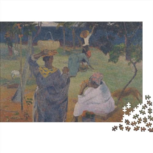 Paul Gauguin Holz Gemälde Puzzle, 500 Teile Museum Puzzles, Weltberühmte Gemälde, Lernspiel Herausforderung Spielzeug Tolles Geschenk, Übung Für Den Geist von NEDLON