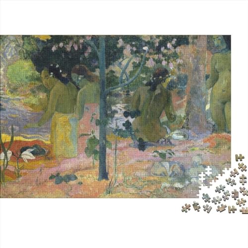Paul Gauguin Museum Holz-Puzzle Für Erwachsene 500 Teile, Hölzernes Kunst Puzzle, Weltberühmte Gemälde Puzzles, Lernspiele, Tolles Geschenk, Wohnkultur 500pcs von NEDLON