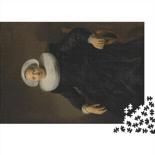 Rembrandt Puzzle 1000 Teile, Weltberühmte Gemälde Puzzle Für Erwachsene, Geschicklichkeitsspiel Für Die Ganze Familie, Übung Für Den Geist, Ideal Als Wandbild von NEDLON