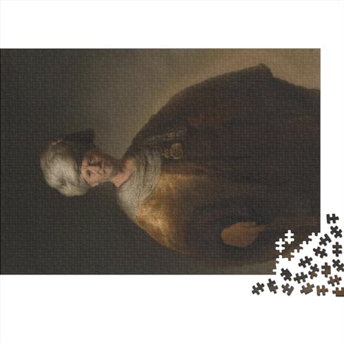 Rembrandt Weltberühmte Gemälde Puzzles 1000 Teile Für Erwachsene Teenager, Gemälde Hölzernes Puzzle Für Familienspiel, Museum Puzzle 1000pcs von NEDLON