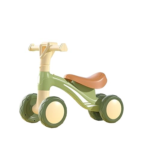 Laufradspielzeug | Weiches und rundes Kleinkinderfahrrad mit 4 Rädern | Lauflernhilfen für Kleinkinder im Alter von 1–6 Jahren, Jungen und Mädchen, Kleinkinder-Aufsitzspielzeug, Neflum von NEFLUM
