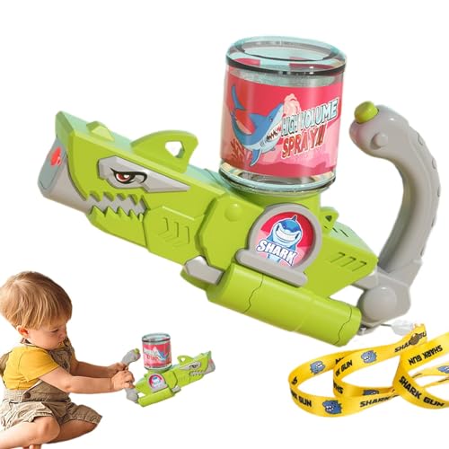 NEFLUM Hai-Nebel-Sprühspielzeug, Hai-Wasserspielzeug - Interaktives Sommerspielzeug in Haiform mit Licht | Tragbares Outdoor-Spielzeug, Wasserspielspielzeug für Jungen und Mädchen, Schwimmbadpartys von NEFLUM