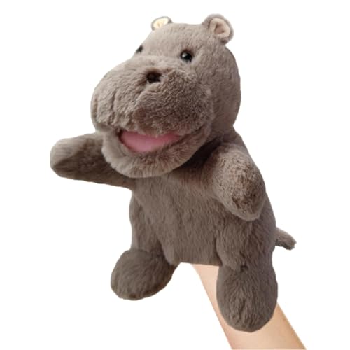 NEFLUM Puppenspielzeug für Kleinkinder, Tierhandpuppen | Cartoon-Tier-Handpuppen aus Plüsch,Verbessern Sie die Eltern-Kind-Interaktion. Handpuppenspielzeug für Kinder im Alter von 1–3 Jahren von NEFLUM