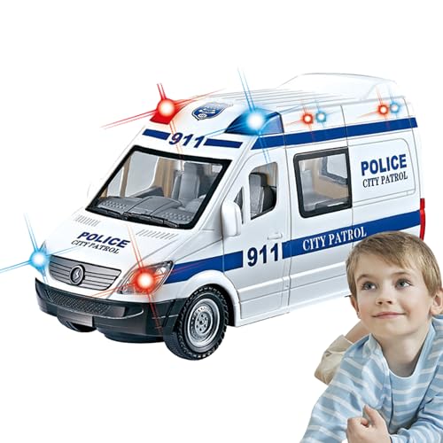 NEFLUM Rettungsfahrzeuge für Kleinkinder,Spielzeug für Kinderrettungsfahrzeuge - Mini-Rettungsfahrzeuge mit Licht und Sound - Pädagogische Geburtstagsgeschenke für Kinder im Alter von 3–8 Jahren, von NEFLUM