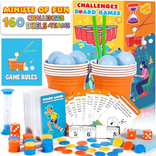NEMMXUB Brettspiel, Gesellschaftsspiele für Erwachsene, Kartenspiel, Das wahnsinnige Spiel der Herausforderungen,Familienspiele Partyspiele für Kinder und Erwachsene. NEMMXUB Brettspiel, Gesellschaftsspiele für Erwachsene, Kartenspiel, Das wahnsinnige Spiel der Herausforderungen,Familienspiele Partyspiele für Kinder und Erwachsene. von NEMMXUB
