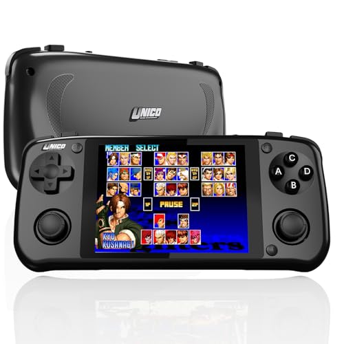 Unico Handheld-Spielkonsole, Handheld-Konsolen, 40 vorinstallierte SNK-Retro-Spiele, darunter King of Fighters, Metal Slug usw., 4"-IPS-Bildschirm, 720*960 Auflösung, 3500mAh-Akku, Großes Geschenk Unico Handheld-Spielkonsole, Handheld-Konsolen, 40 vorinstallierte SNK-Retro-Spiele, darunter King of Fighters, Metal Slug usw., 4"-IPS-Bildschirm, 720*960 Auflösung, 3500mAh-Akku, Großes Geschenk von NEOCADE