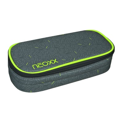 neoxx Schlamperbox Jump aus recycelten PET-Flaschen, grau von Neoxx