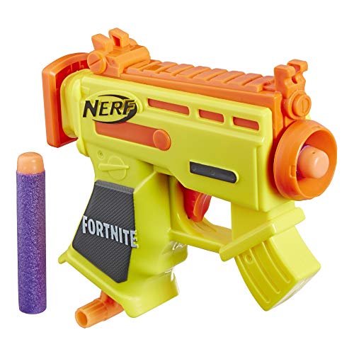 Fortnite Micro AR-L Nerf MicroShots Dart-Blaster und 2 Nerf Elite Darts für Kinder, Teenager, Erwachsene Fortnite Micro AR-L Nerf MicroShots Dart-Blaster und 2 Nerf Elite Darts für Kinder, Teenager, Erwachsene von NERF