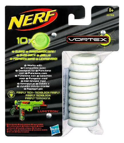 NERF 39756148 - Vortex Glow in The Dark Disc Nachfüllpack NERF 39756148 - Vortex Glow in The Dark Disc Nachfüllpack von NERF