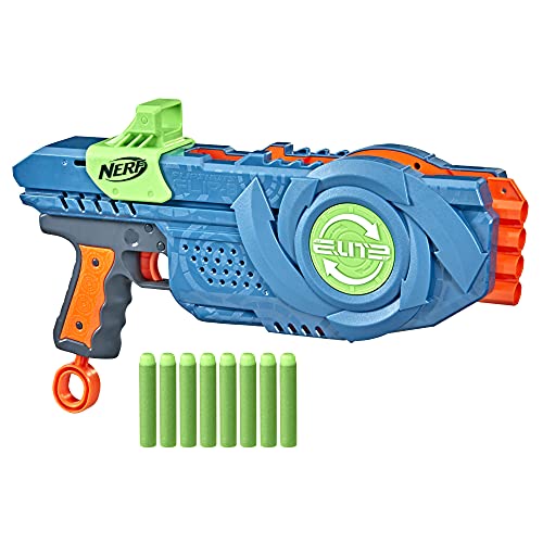 NERF Elite 2.0 Flipshots Flip-8 Blaster with 8 Dart Barrels That Flip to Double Your Firepower, 8-Dart Capacity, 8 Official Elite Darts NERF Elite 2.0 Flipshots Flip-8 Blaster with 8 Dart Barrels That Flip to Double Your Firepower, 8-Dart Capacity, 8 Official Elite Darts von NERF