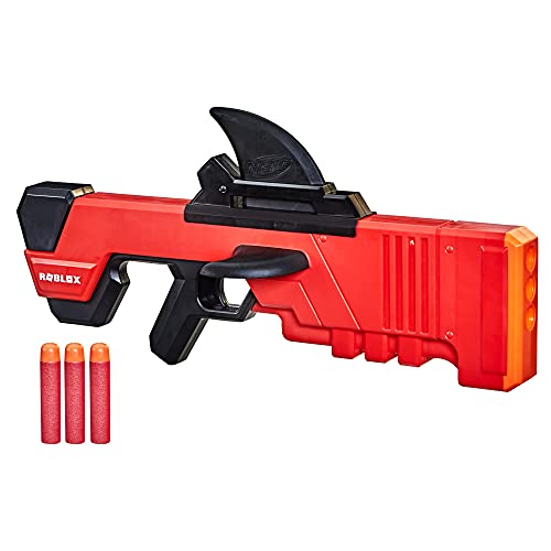 NERF F2488 Roblox MM2 Shark Seeker Spielzeugblaster, Mehrfarbig, Standard von NERF