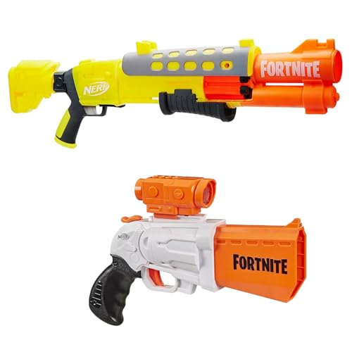 NERF - Fortnite Legendary Tac & Fortnite SR (Scoped Revolver) Doppelpack-Combo von NERF