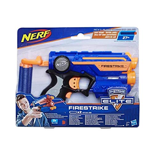 NERF Hasbro 53378EU4 - N-Strike Elite Firestrike, Spielzeugblaster NERF Hasbro 53378EU4 - N-Strike Elite Firestrike, Spielzeugblaster von NERF