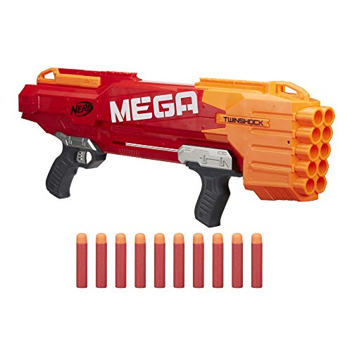 NERF Hasbro B9894EU4 Mega Twinshock, Spielzeugblaster NERF Hasbro B9894EU4 Mega Twinshock, Spielzeugblaster von NERF