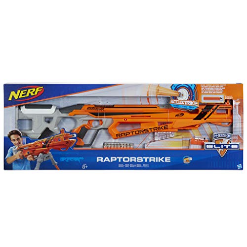 NERF Hasbro N-Strike Elite AccuStrike Raptorstrike, Präzisions-Spielzeugblaster, C1895EU6 von Hasbro
