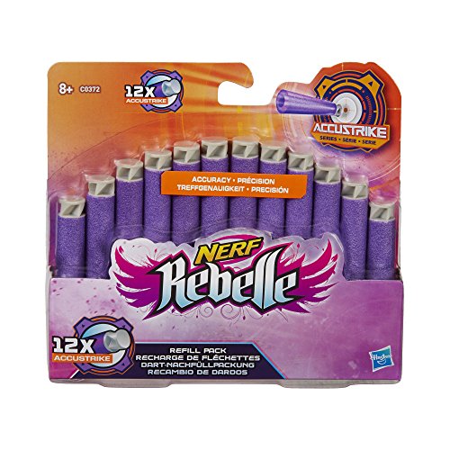 NERF Hasbro Rebelle C0372EU4 - AccuStrike Darts, Spielzeugblasterzubehör, 12er Pack NERF Hasbro Rebelle C0372EU4 - AccuStrike Darts, Spielzeugblasterzubehör, 12er Pack von NERF