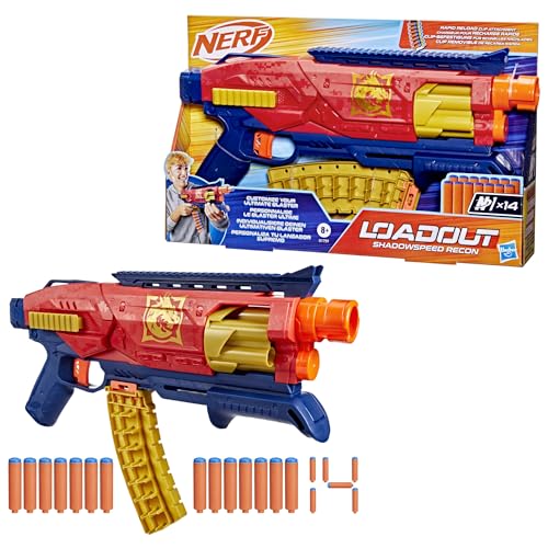 Nerf Loadout Shadowspeed Recon Blaster und 14 N1 Darts Nerf Loadout Shadowspeed Recon Blaster und 14 N1 Darts von NERF
