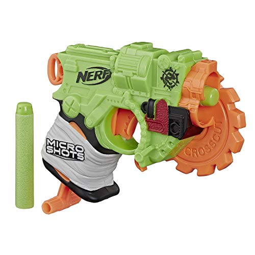 NERF MicroShots Zombie Strike Crosscut, Klassiker-Blaster im Mikroformat von NERF