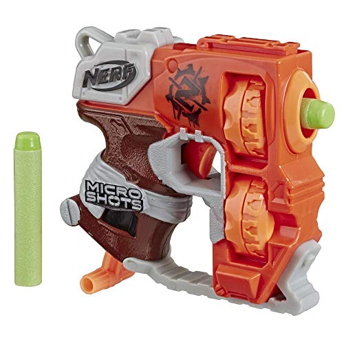 NERF MicroShots Zombie Strike Flipfury, Klassiker-Blaster im Mikroformat von NERF