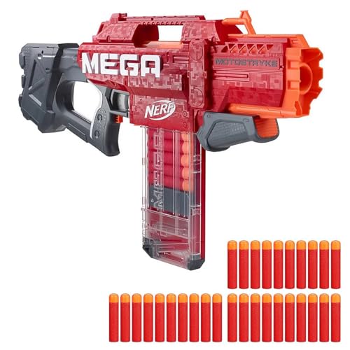 NERF - N-Strike Elite Mega MotoStryke - Spielzeugblaster inkl. 10 Darts & 30 Extra-Darts NERF - N-Strike Elite Mega MotoStryke - Spielzeugblaster inkl. 10 Darts & 30 Extra-Darts von NERF