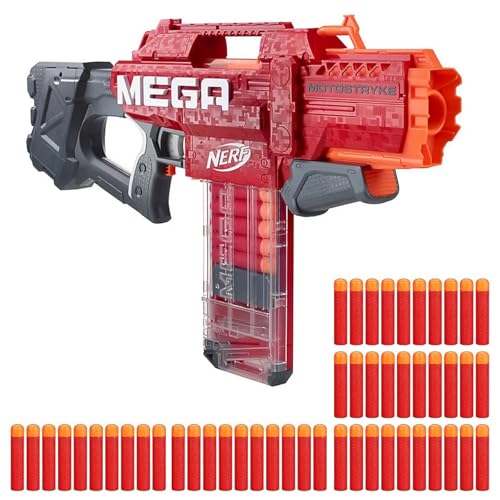 NERF - N-Strike Elite Mega MotoStryke - Spielzeugblaster inkl. 10 Darts & 50 Extra-Darts NERF - N-Strike Elite Mega MotoStryke - Spielzeugblaster inkl. 10 Darts & 50 Extra-Darts von NERF