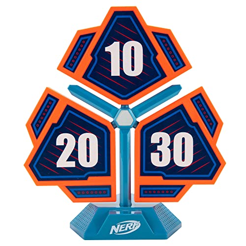 NERF NER0320 - Hit & Spin Ziel, offizielle Zielscheibe mit 3 drehbaren Zielen NERF NER0320 - Hit & Spin Ziel, offizielle Zielscheibe mit 3 drehbaren Zielen von NERF