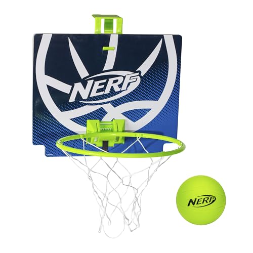 NERF Nerfoop -- The Classic Mini Foam Basketball and Hoop -- Hooks On Doors -- Indoor and Outdoor Play -- A Favorite Since 1972 NERF Nerfoop -- The Classic Mini Foam Basketball and Hoop -- Hooks On Doors -- Indoor and Outdoor Play -- A Favorite Since 1972 von NERF