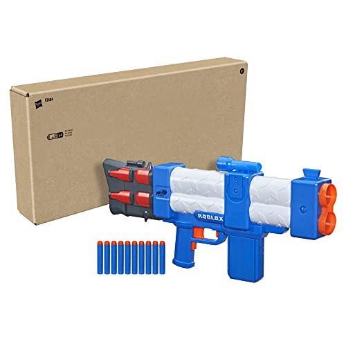 Nerf Roblox Arsenal: Pulse Laser Dart-Blaster, 10 Nerf Darts, Clip-Magazin, Code zum Freischalten eines virtuellen Items Nerf Roblox Arsenal: Pulse Laser Dart-Blaster, 10 Nerf Darts, Clip-Magazin, Code zum Freischalten eines virtuellen Items von NERF