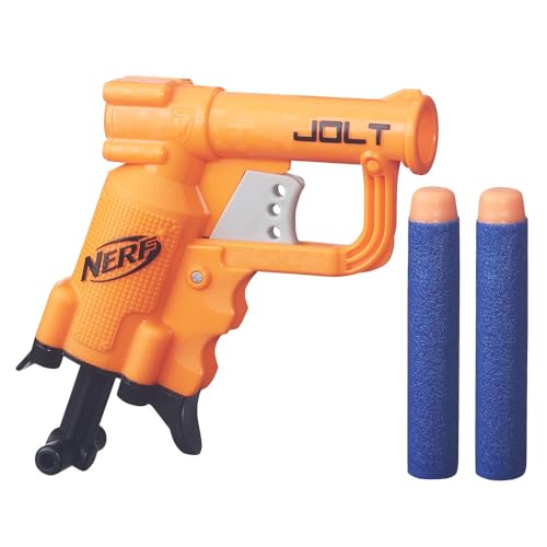 Nerf B8802 N-Strike Elite Jolt Blaster, Orange, Compact Size von Nerf